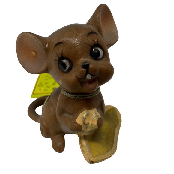 Vintage Josef Originals Mouse Village Figurine PEANUTS Mice Kitsch MCM - Picture 1 of 6